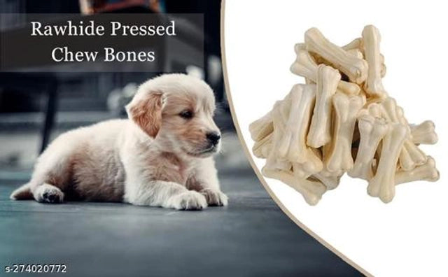 Rawhide Bone Treat for Dog (3 inches, 750 g)