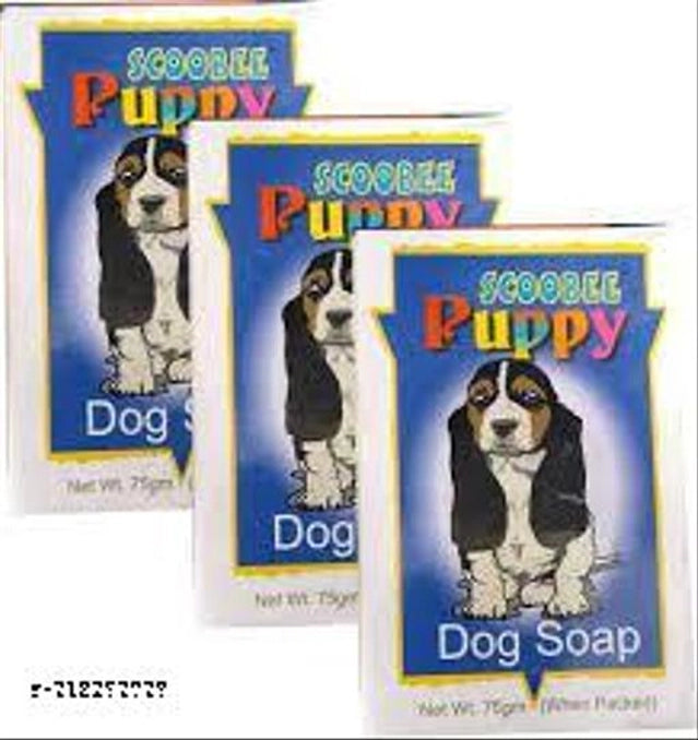Scoobee 3 In 1 Veterinary Pet Soap (225 ml, Pack of 3)